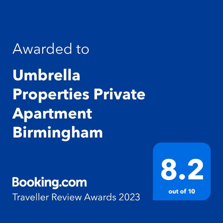 Umbrella Properties Private Apartment Birmingham Zewnętrze zdjęcie